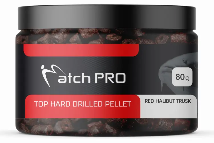pellet-pzrewiercany-przynetowy-matchpro-top-hard-drilled-pellets-RED HALIBUT-TRUSKAWKA-1.jpg
